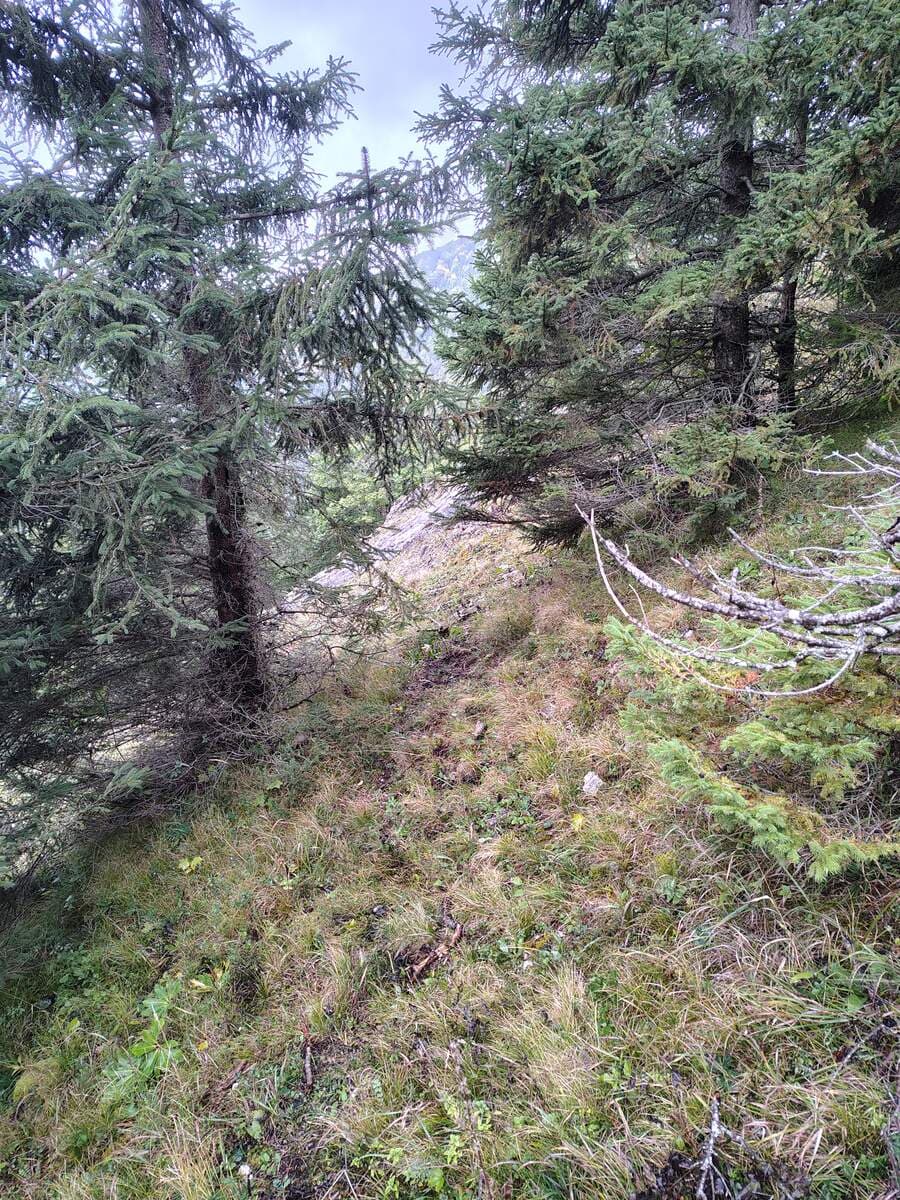 Rückblick zum Grenzriegel