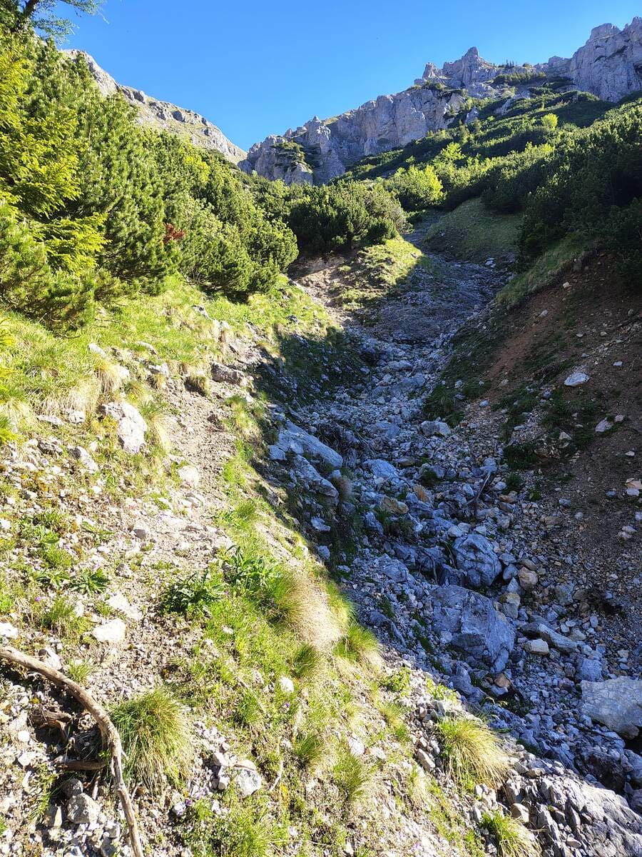 Verlauf (vor der ersten Abzweigung)