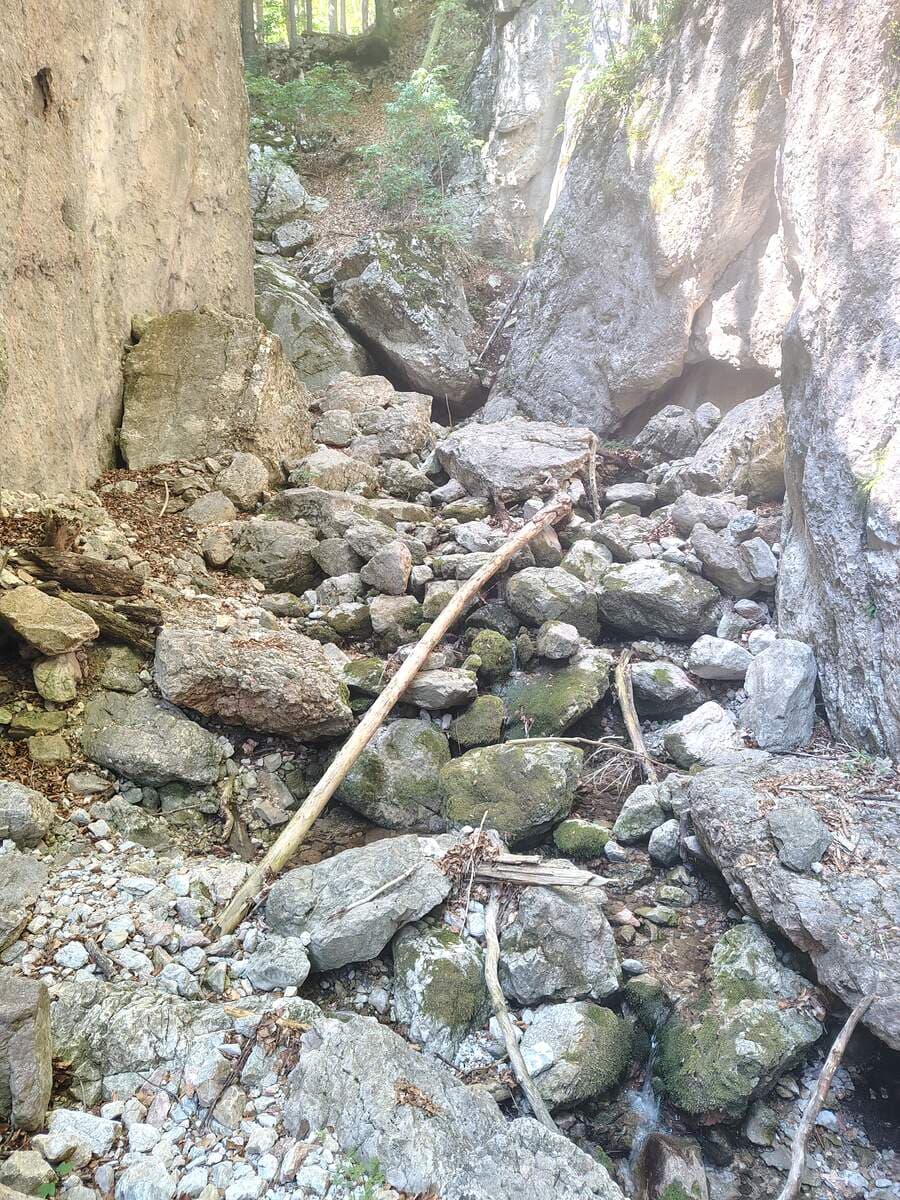 In der Engstelle