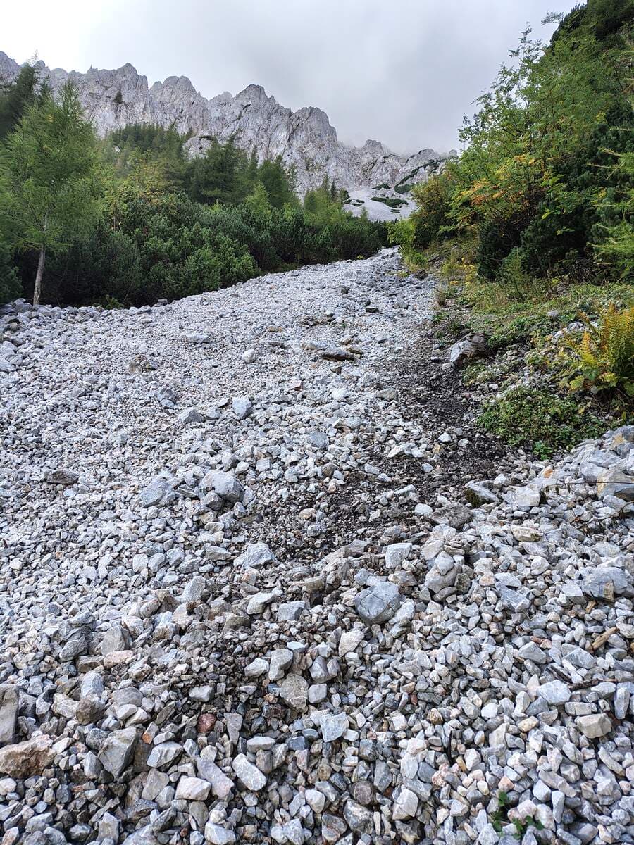 Ausstieg am nördlichen Grafensteig