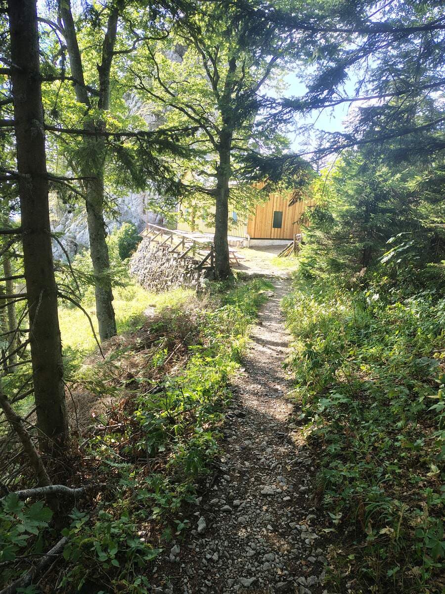Rückblick zur Kienthalerhütte